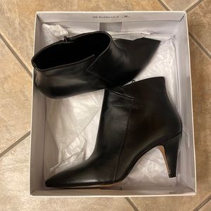 Nine West Black Booties Size 8